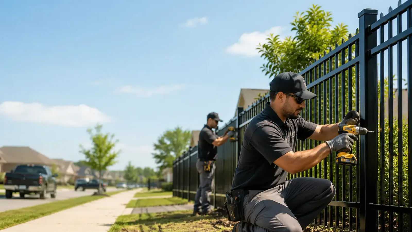 Metal Fence Installation in Marathon, IA